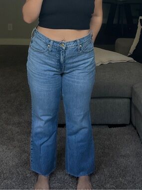 J. Crew Medium Blue Flare Jeans
